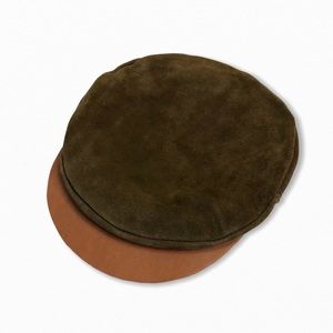 Brixton Brown Suede Fiddler Cap Hat